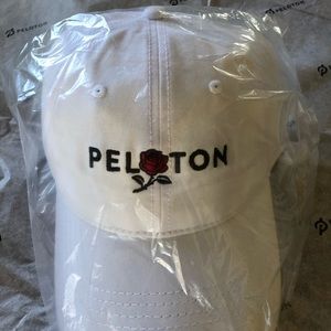 Peloton Baseball Hat With Rose 🌹 NWT